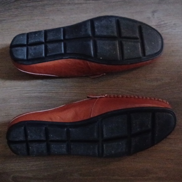 🐾Men's Brown/red Loafers - Picture 3 of 4